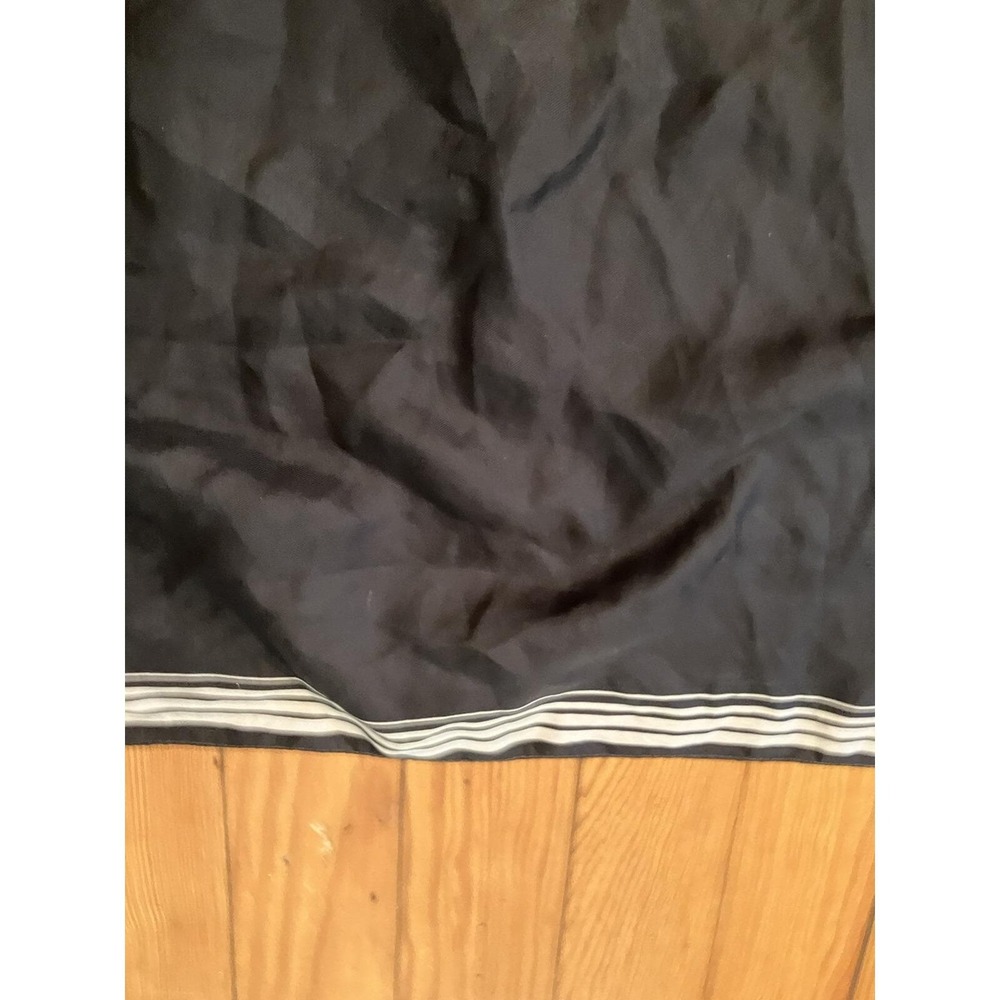 Grannycore Paoli VTG Scarf Harness Black Striped Square 18x18 Whimsigoth - Picture 10 of 10